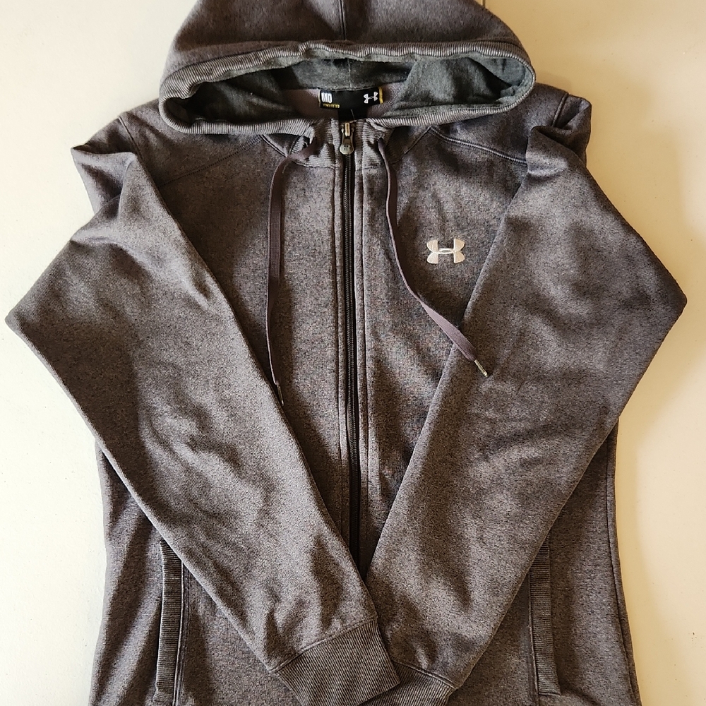 Under Armour Charcoal Full-Zip Hoodie